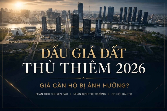 Thủ Thiêm Land Auction 2026 | Will Apartment Prices Be Affected?